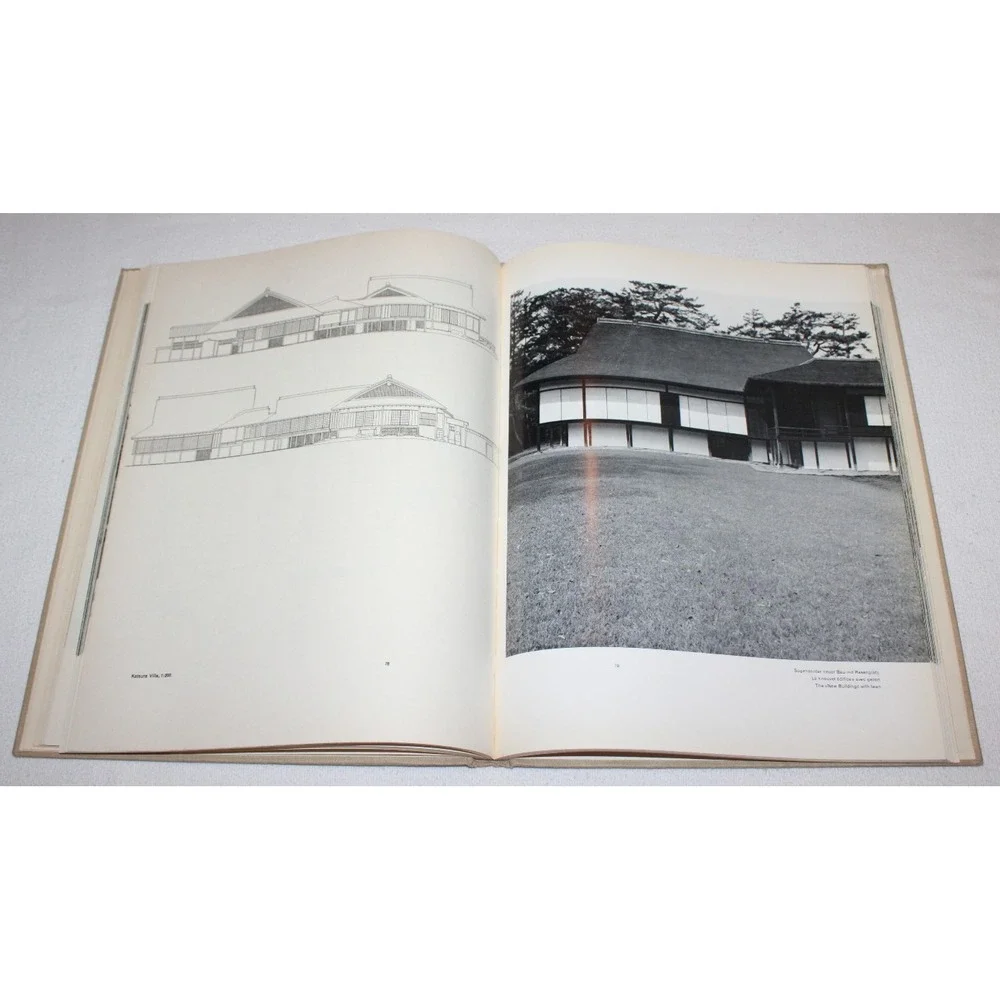 Japanese Temples and Tea-House by Werner Blaser HB 1956
